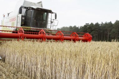 So funktioniert ein Mähdrescher